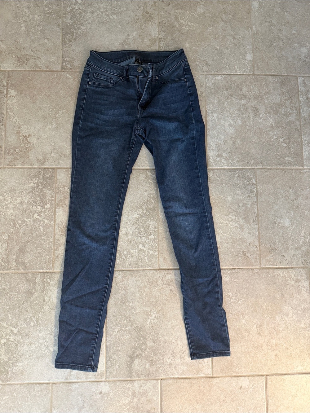 Rewash Women's Dark Indigo Skinny Jeans